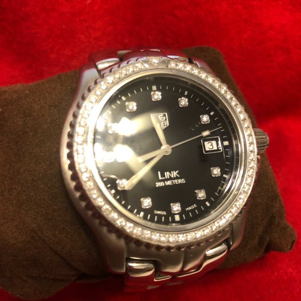 Watch Tag Heuer Link Diamond Bezel